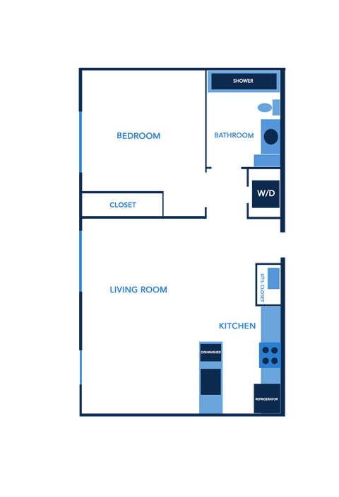 a screenshot of the interface of a living room and a kitchen